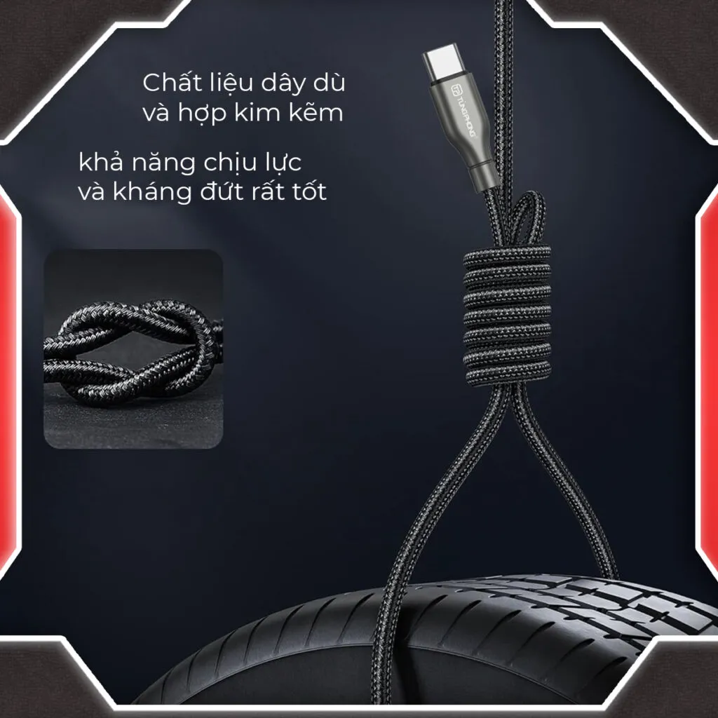 Tại sao nên chọn cáp sạc dây dù? Tư vấn từ Tùng Phong (mới nhất 2025)