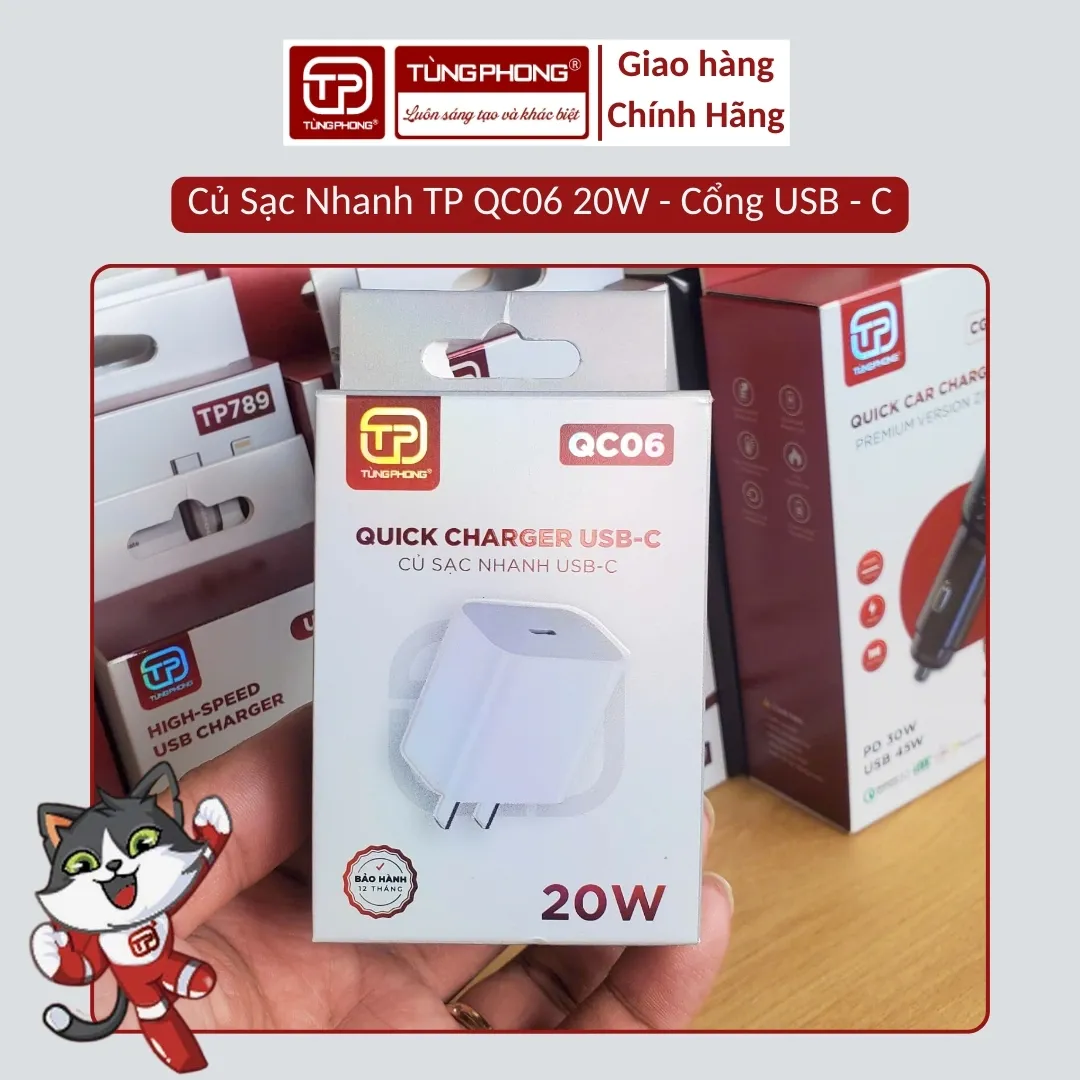 Củ Sạc QC06