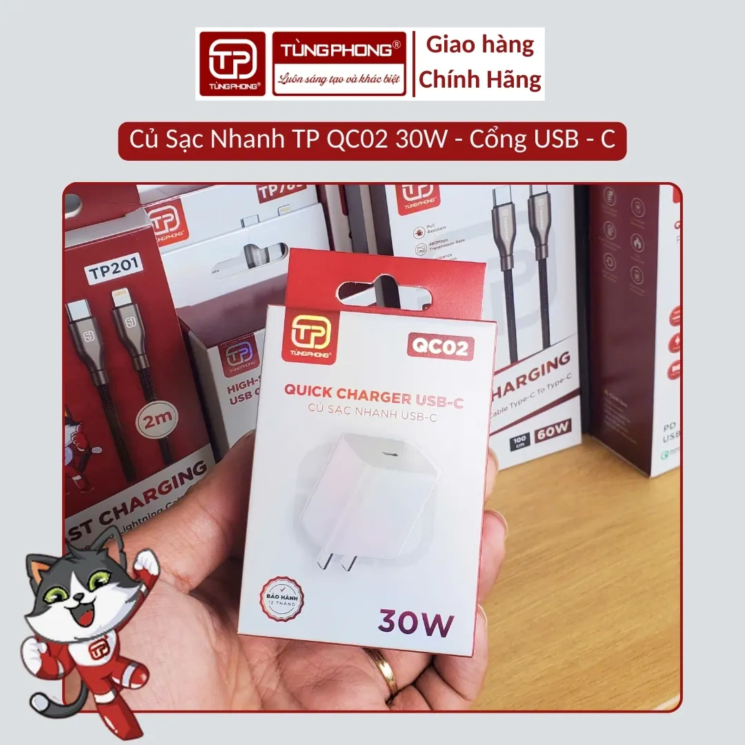 Củ sạc QC02