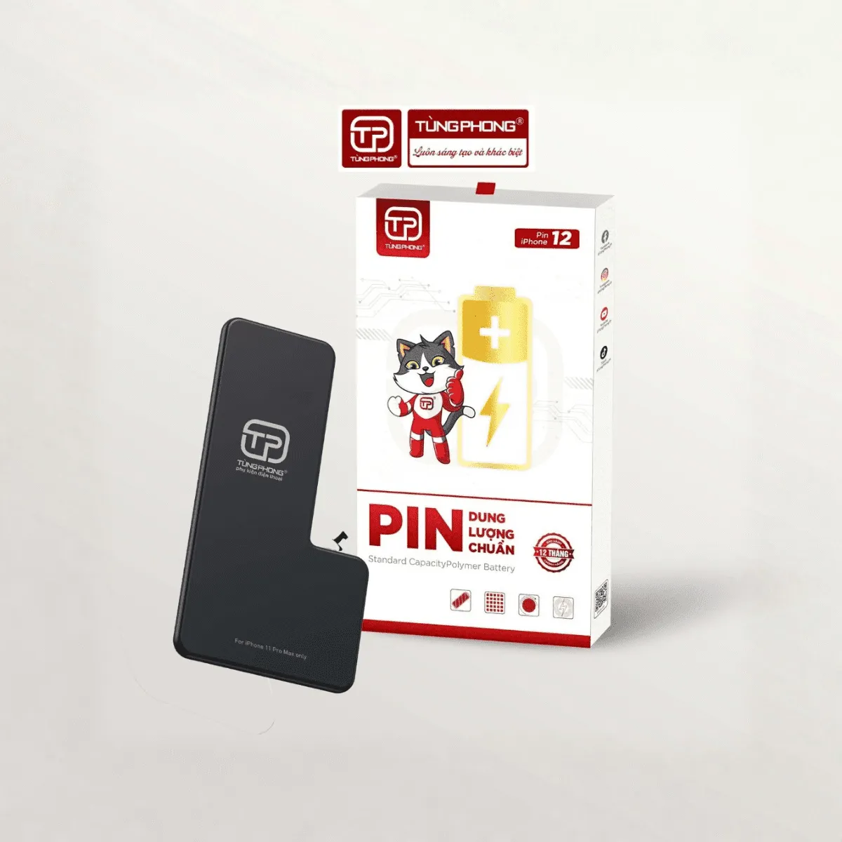 PIN IPHONE 12 DUNG LƯỢNG CHUẨN - THƯƠNG HIỆU TÙNG PHONG