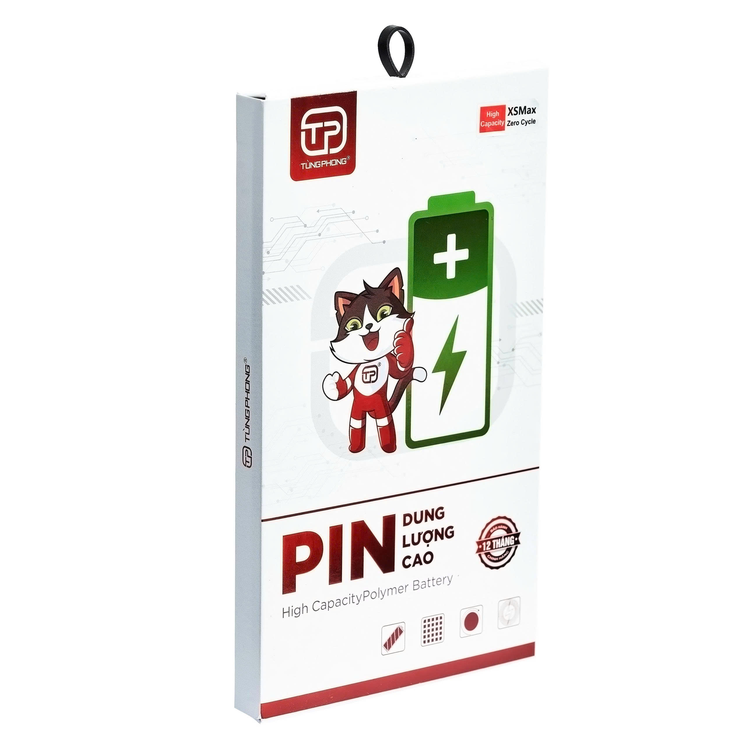 PIN IPHONE XS MAX DUNG LƯỢNG CAO. THƯƠNG HIỆU TÙNG PHONG