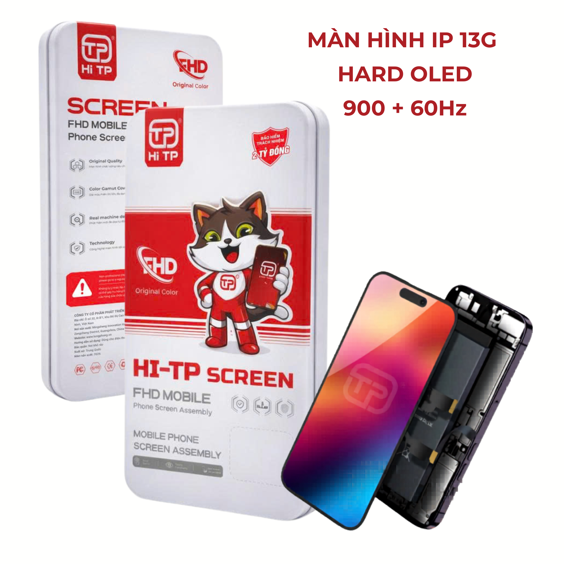 MÀN HÌNH IPHONE 13 TP (HARD OLED) - THƯƠNG HIỆU HI TP