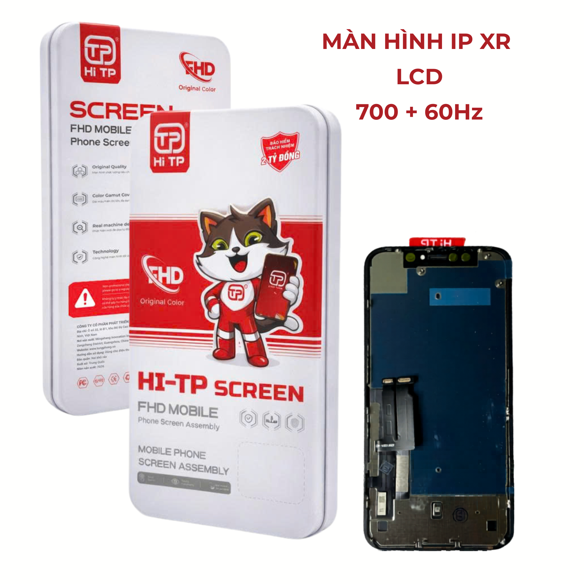 MÀN HÌNH IPHONE XR TP (TẤM NỀN LCD) - THƯƠNG HIỆU HI TP