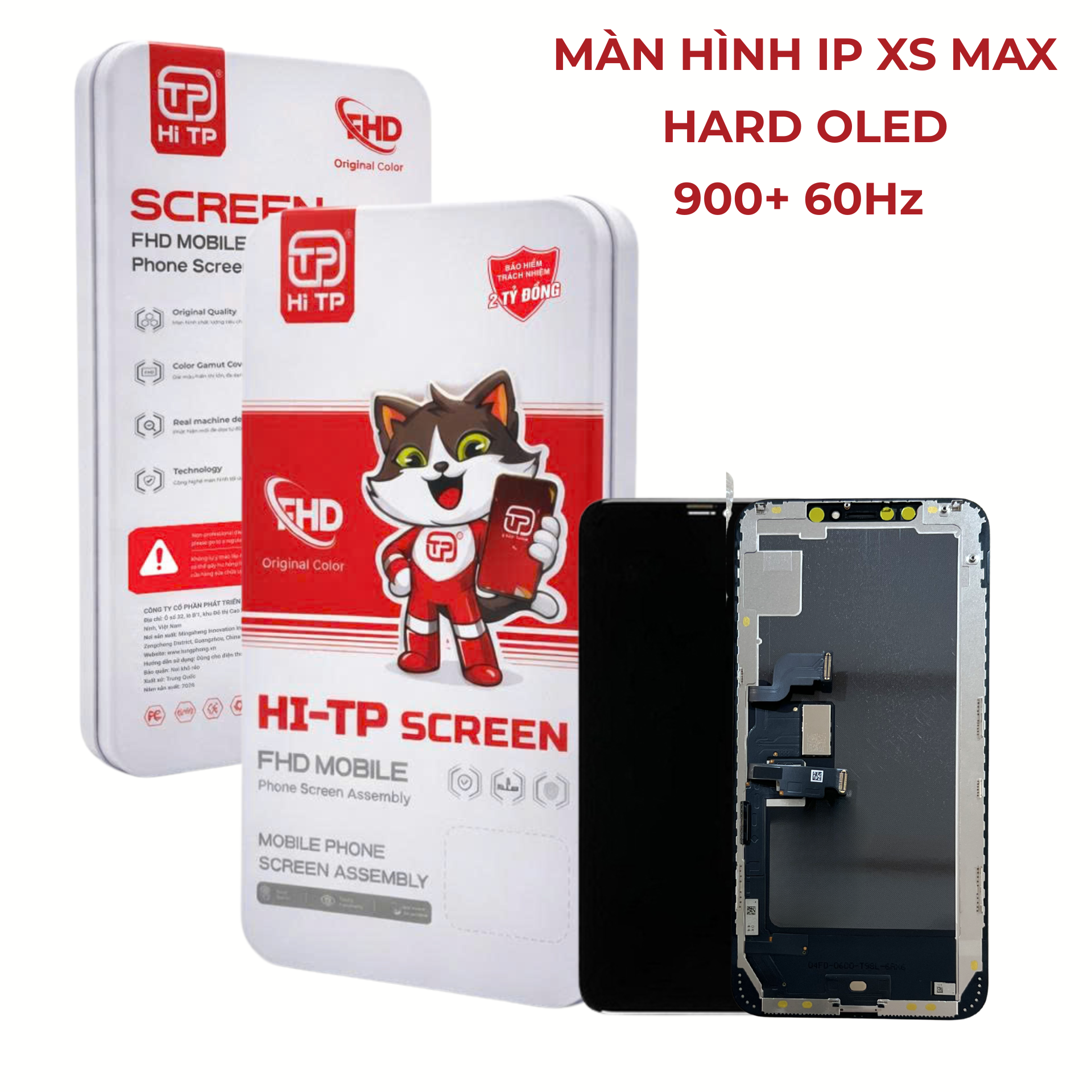 MÀN HÌNH IPHONE XS MAX (HARD OLED) - THƯƠNG HIỆU HI TP